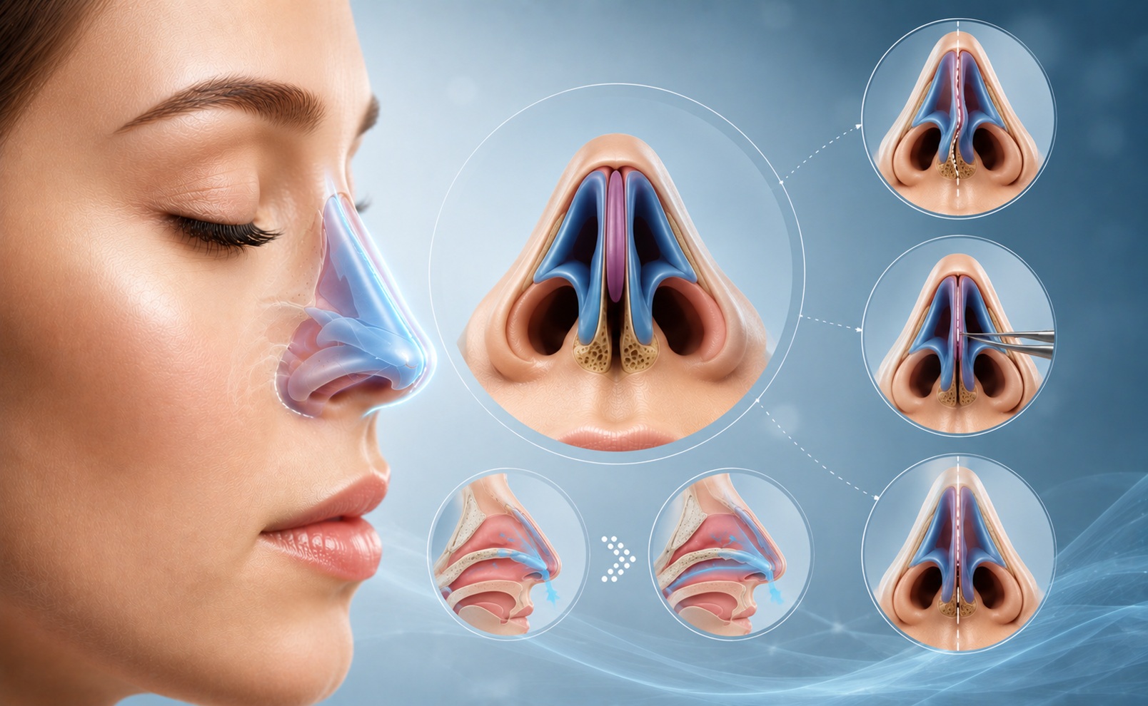 Septorinoplasti , Septorinoplasti Ameliyatı , Septorinoplasti Nedir , Septum Deviasyonu Ameliyatı